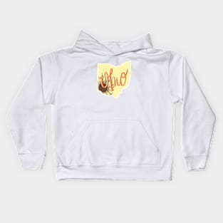 Sunflower Ohio Tee Kids Hoodie